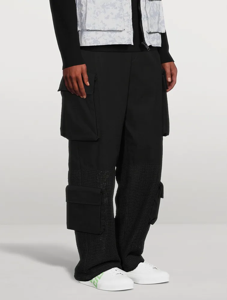 Cotton Relaxed Cargo Pants