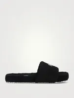 Terrycloth Slide Sandals