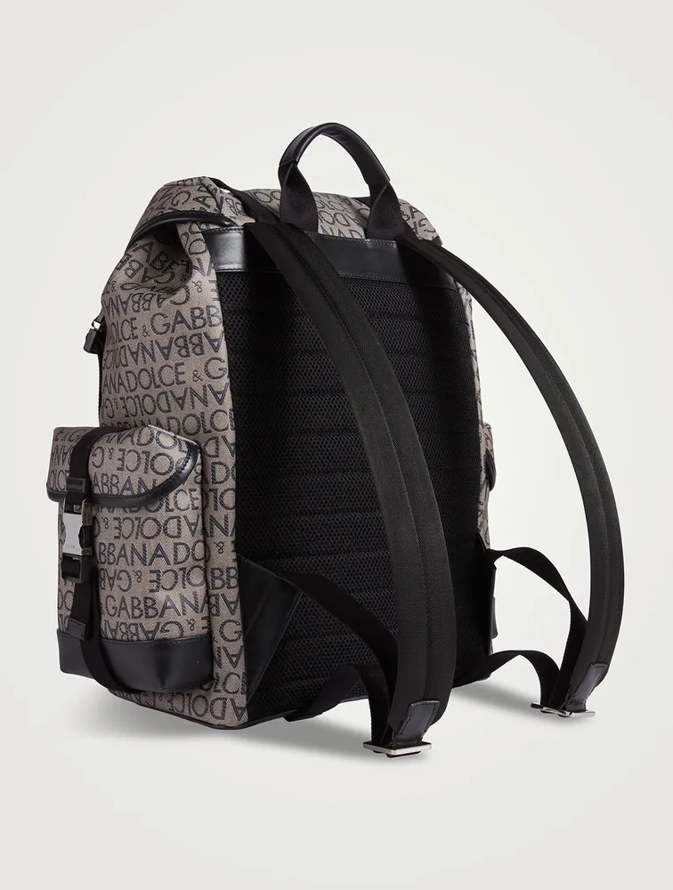 Logo Jacquard Backpack