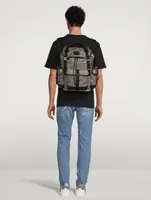 Logo Jacquard Backpack