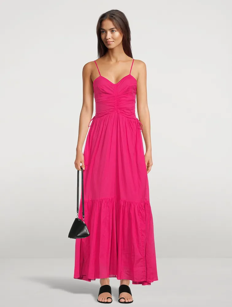 Giana Cotton Voile Maxi Dress