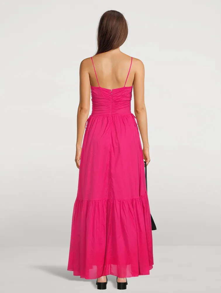 Giana Cotton Voile Maxi Dress