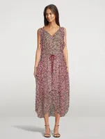 Fadelo Printed Midi Dress