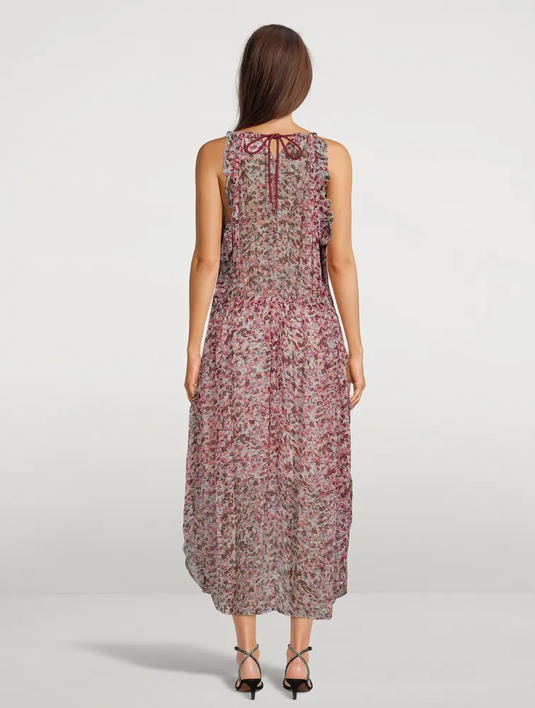 Fadelo Printed Midi Dress