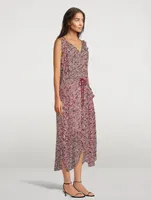 Fadelo Printed Midi Dress