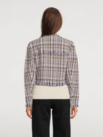 Nameo Bouclé Fringe Jacket