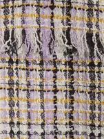 Nameo Bouclé Fringe Jacket