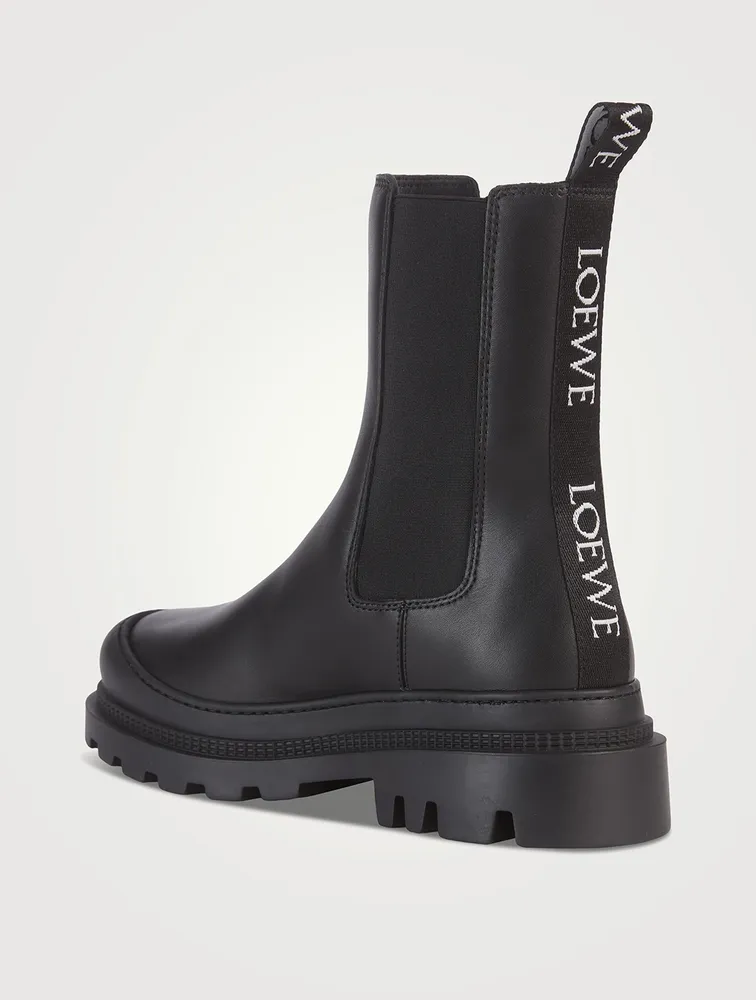 Leather Combat Boots