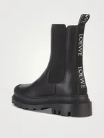 Leather Combat Boots