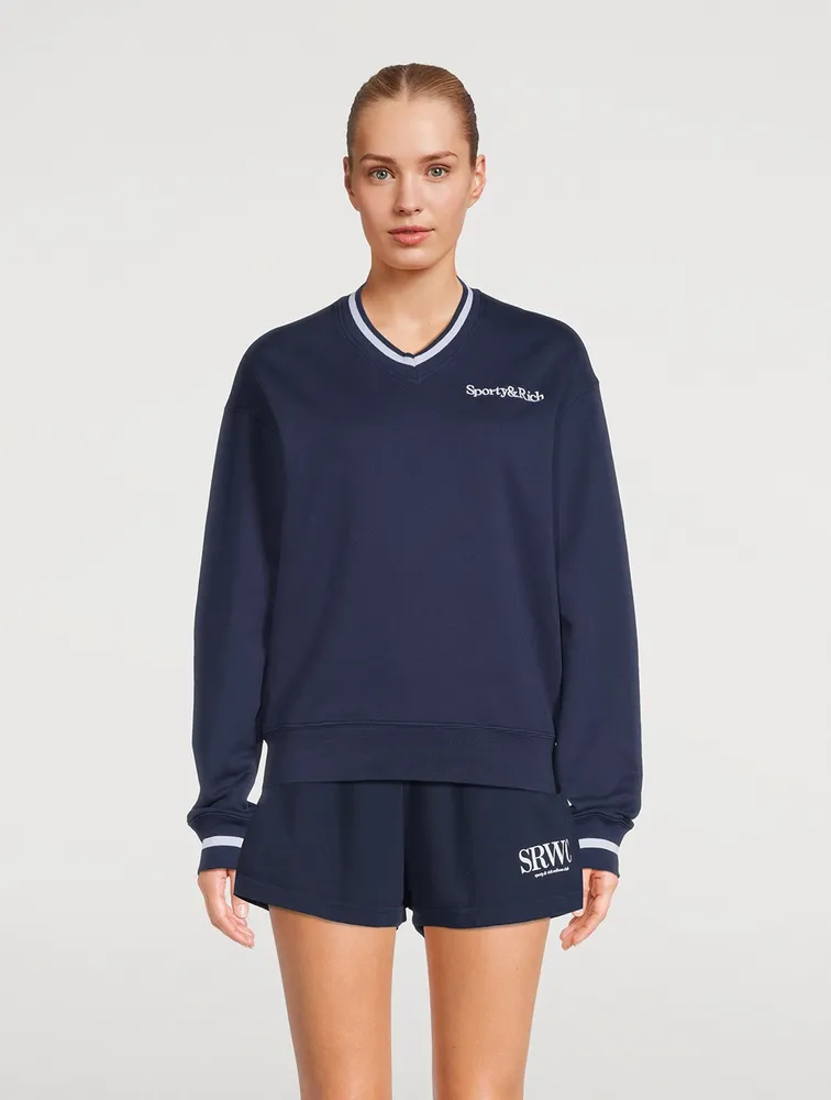 Embroidered Sweatshirt