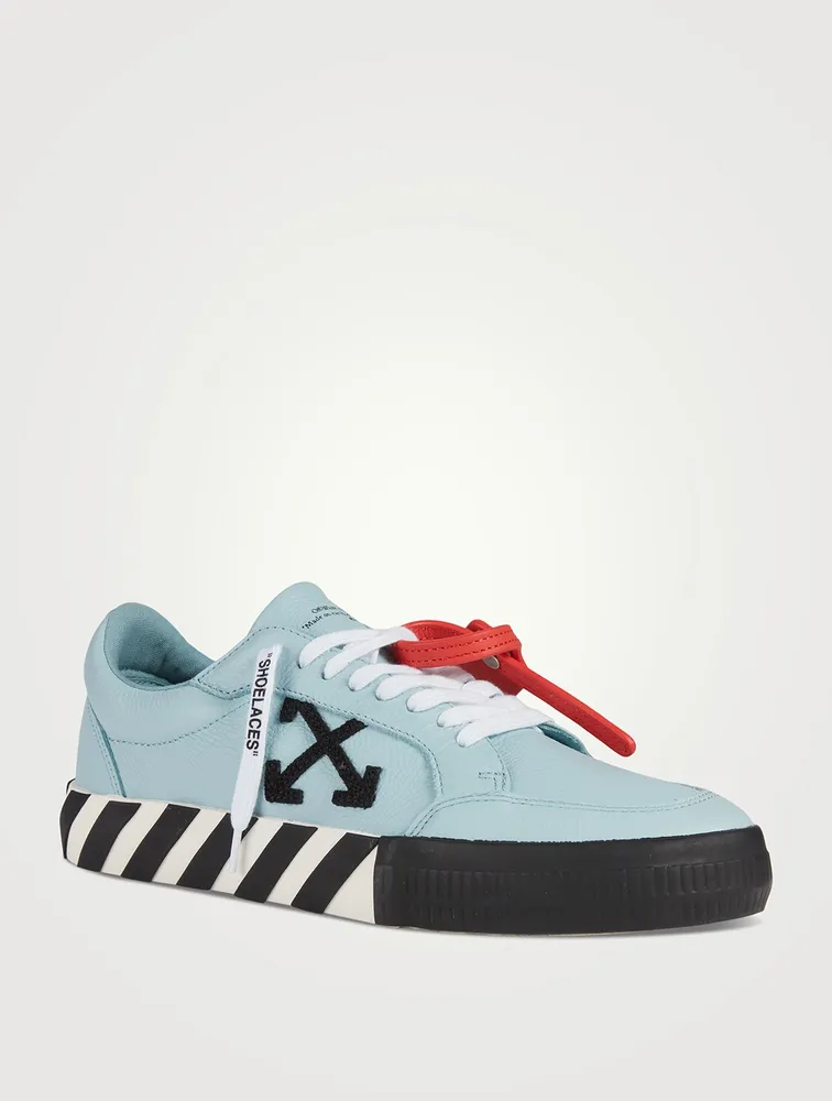 Low Vulcanized Leather Sneakers