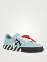 Low Vulcanized Leather Sneakers