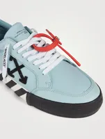 Low Vulcanized Leather Sneakers