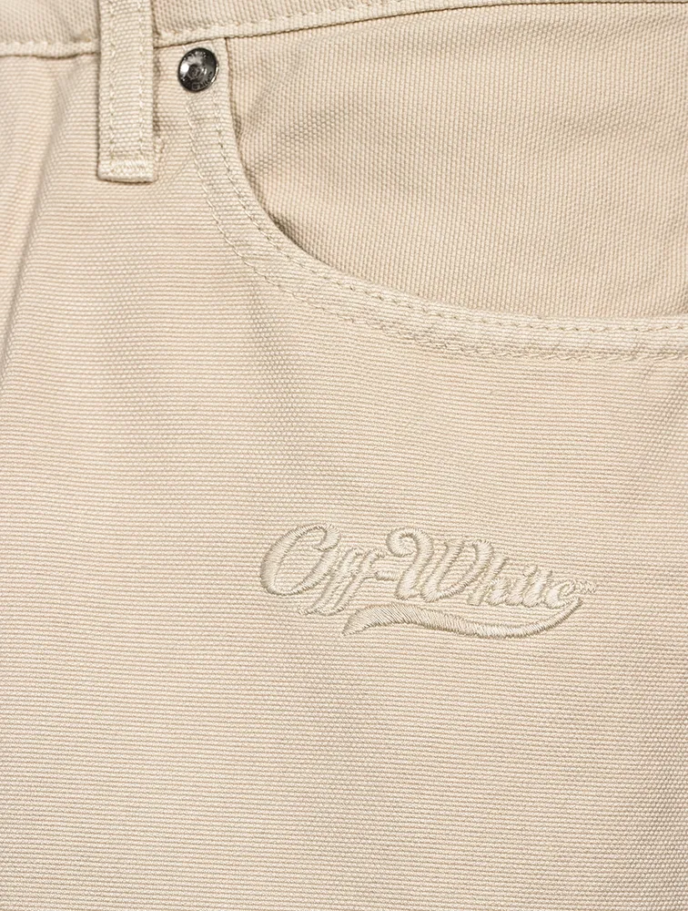 Wave Off Canvas Utility Shorts
