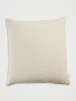 Reversible Double Cashmere Cushion