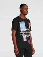 Trippy Summer Cotton Graphic T-Shirt