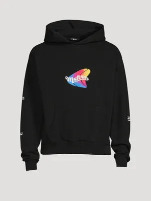 Warped M Cotton Hoodie