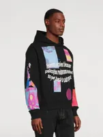 Trippy Summer Cotton Graphic Hoodie