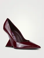 Cheope Patent Leather Wedge Pumps