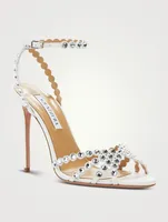 Tequila Embellished Leather Sandals