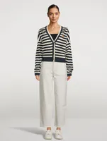 Tapered-Leg Jeans