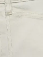 Tapered-Leg Jeans