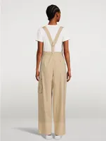 Cargo Trousers With Suspenders