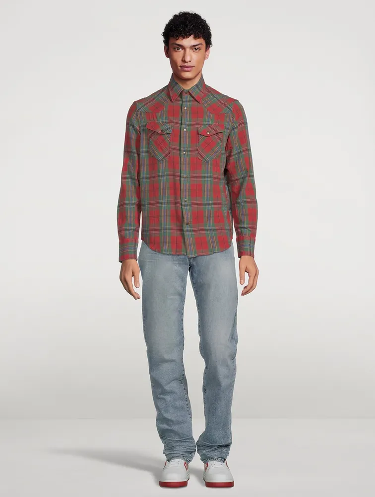 Denim Western Shirt, GANT x Wrangler