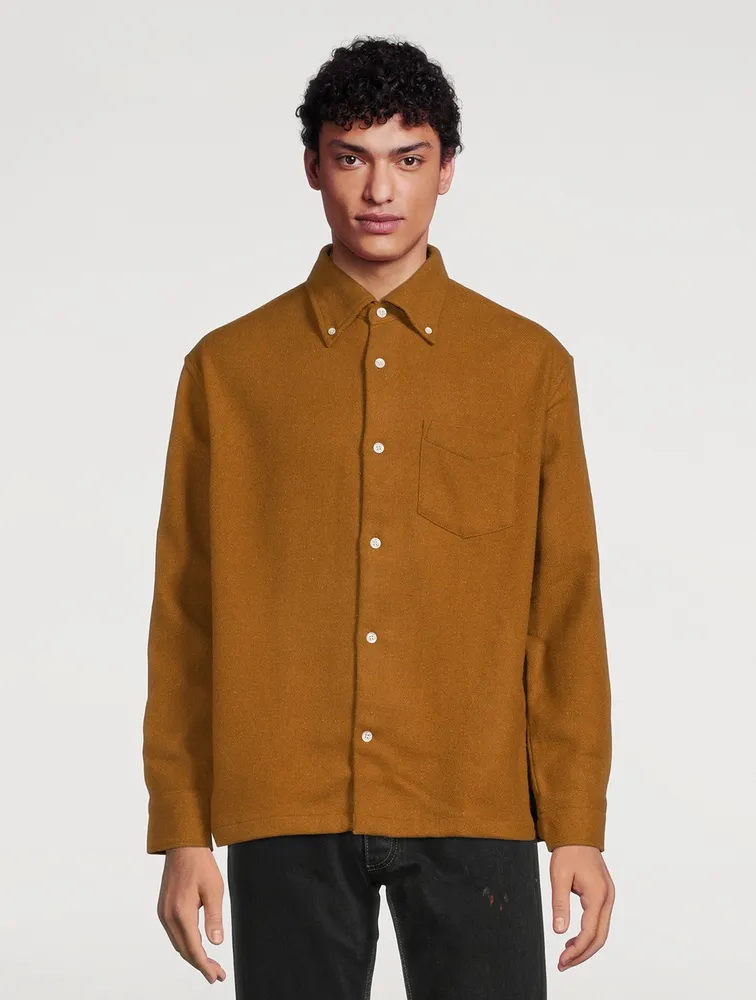 GANT x Wrangler Wool Relaxed Shirt