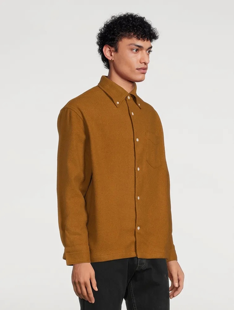 GANT x Wrangler Wool Relaxed Shirt