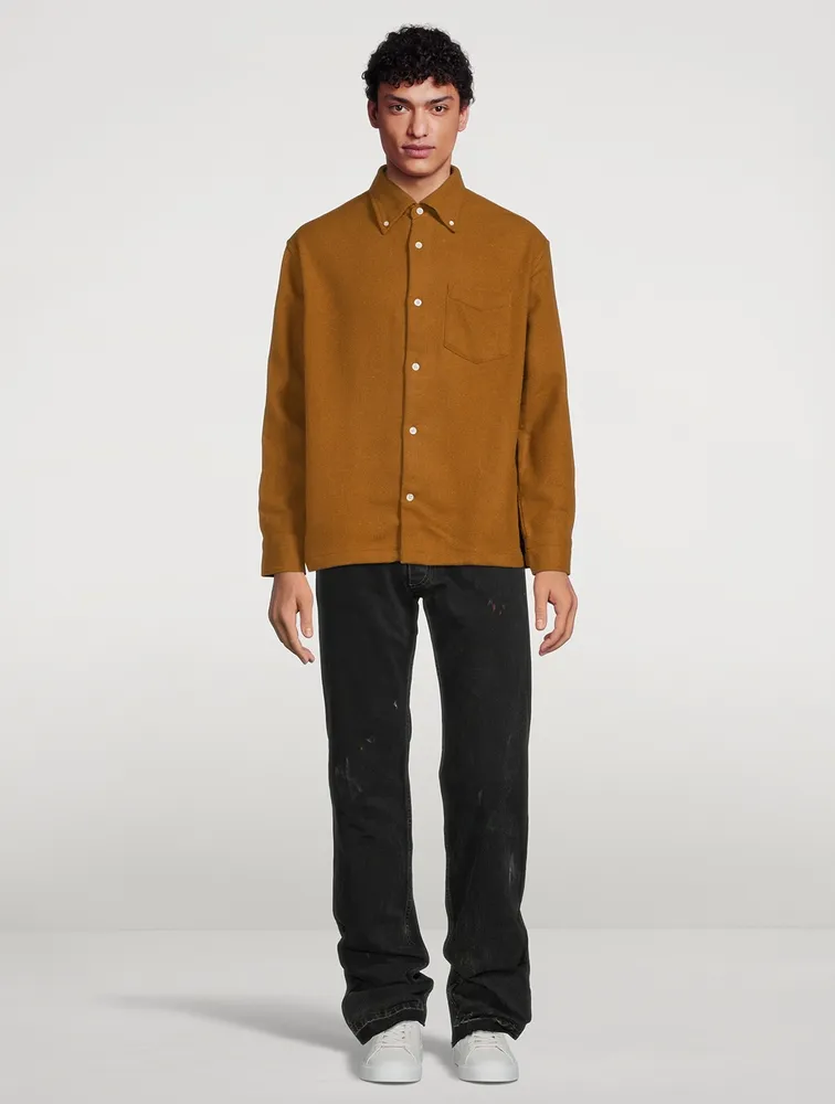 GANT x Wrangler Wool Relaxed Shirt