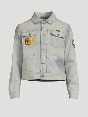 GANT x Wrangler Bleached Denim Jacket