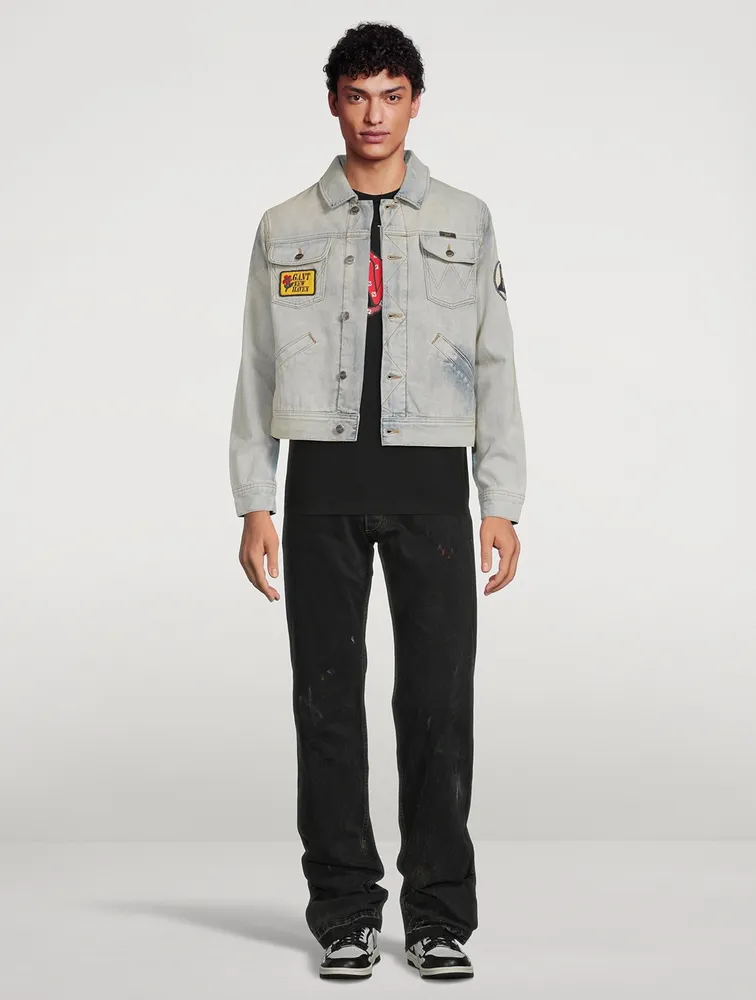 GANT x Wrangler Bleached Denim Jacket