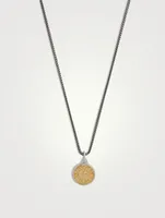 Moneta 18K Yellow Vermeil Silver Necklace