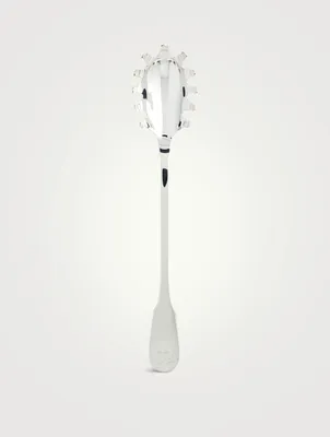 DG Logo Nickel Silver Spaghetti Serving Fork