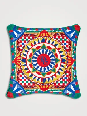 Carretto Embroidered Cushion