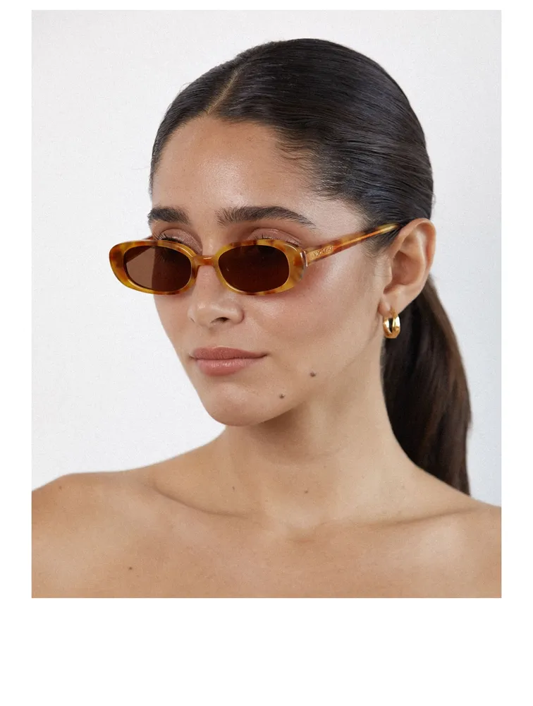 Velvetines Oval Sunglasses