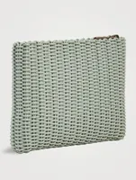 Small Woven Clutch Bag