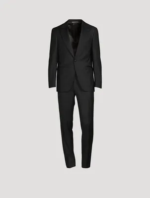 Wool Tuxedo Two-Piece Suit