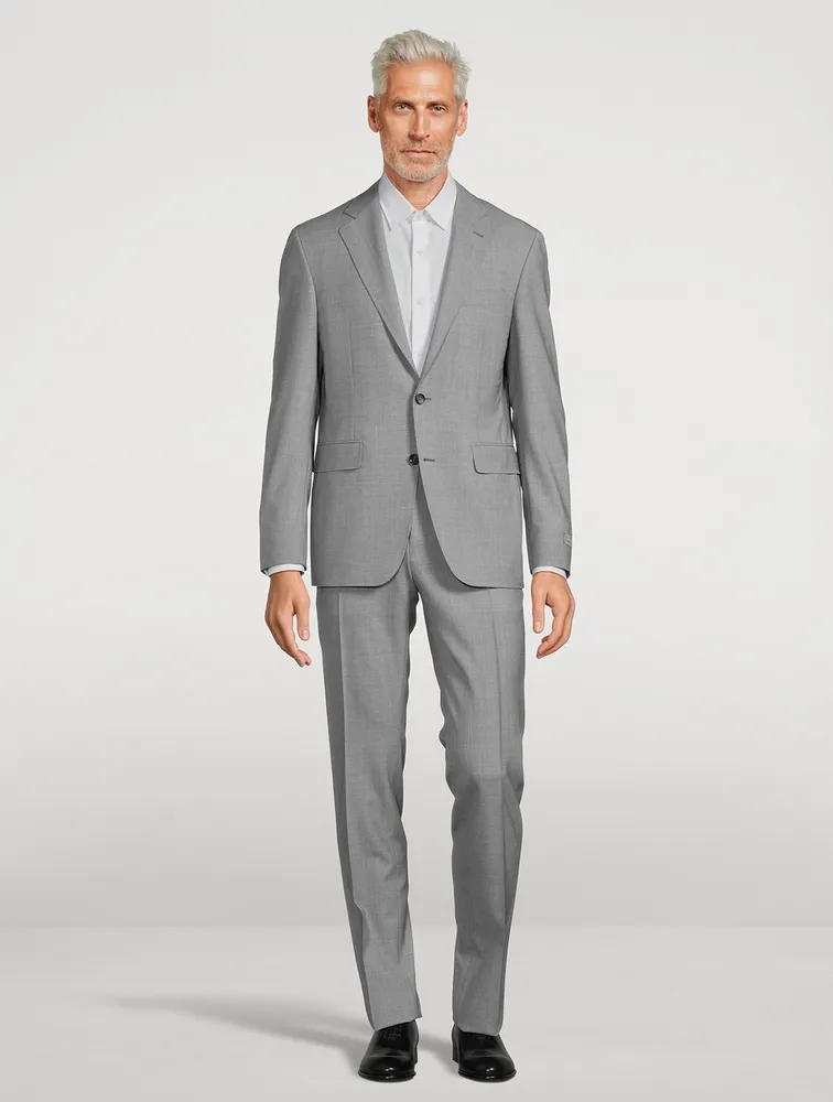 Kei Wool Two-Piece Suit