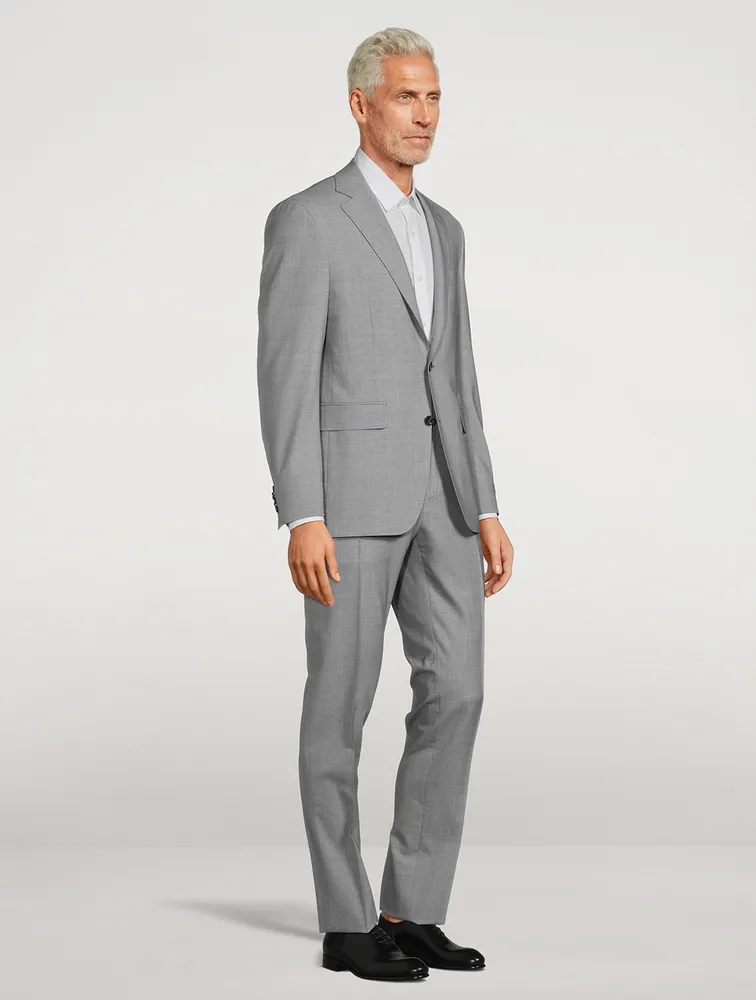 Kei Wool Two-Piece Suit