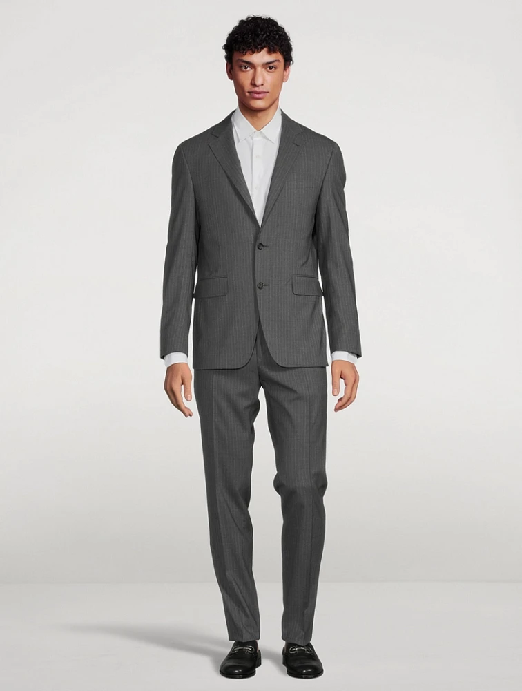 Kei Wool-Blend Two-Piece Suit