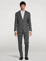 Kei Wool-Blend Two-Piece Suit