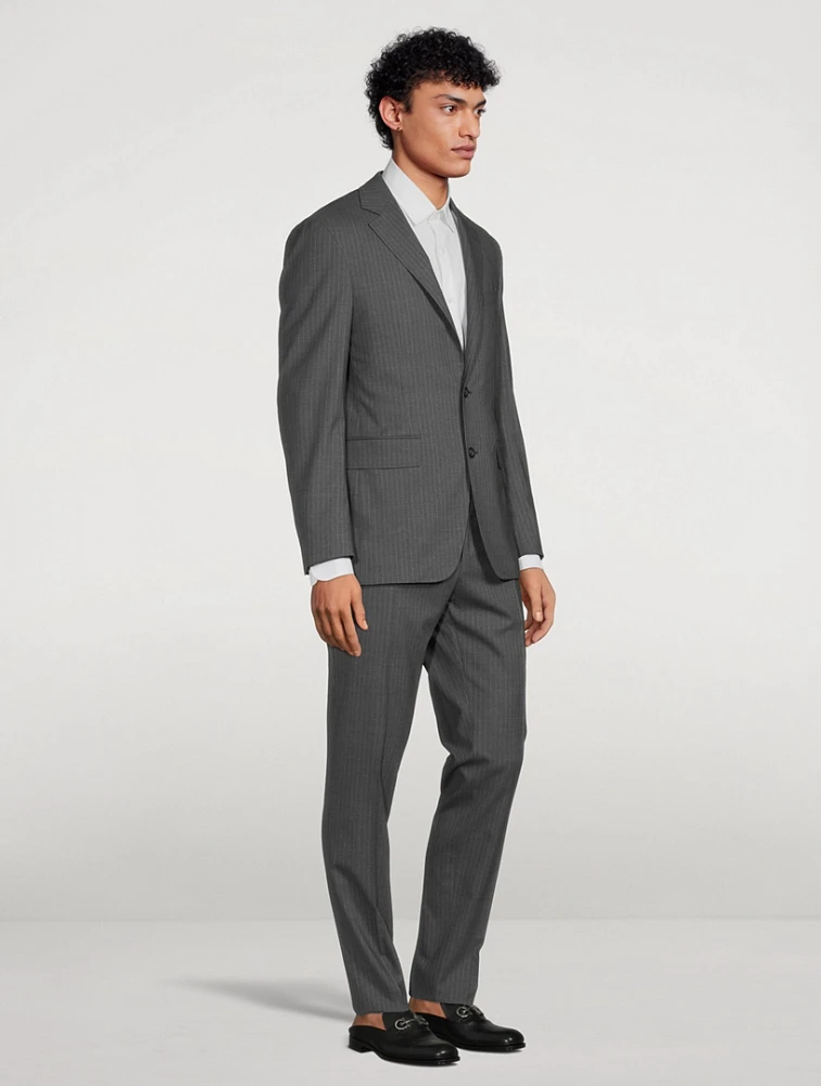 Kei Wool-Blend Two-Piece Suit