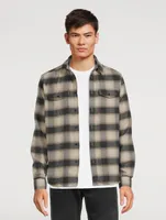 Cotton Plaid Flannel Shirt