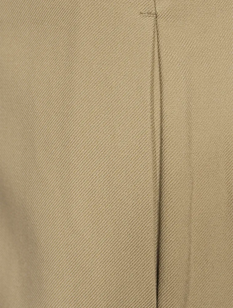 Tailored Fold-Up Trousers