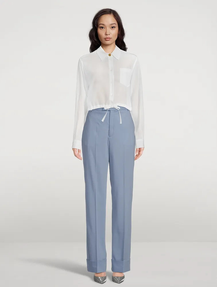 Bite Tailored Wool Trousers