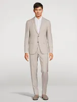 Kei Wool Linen And Silk Suit