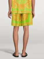 Barocco 660 Silk Shorts