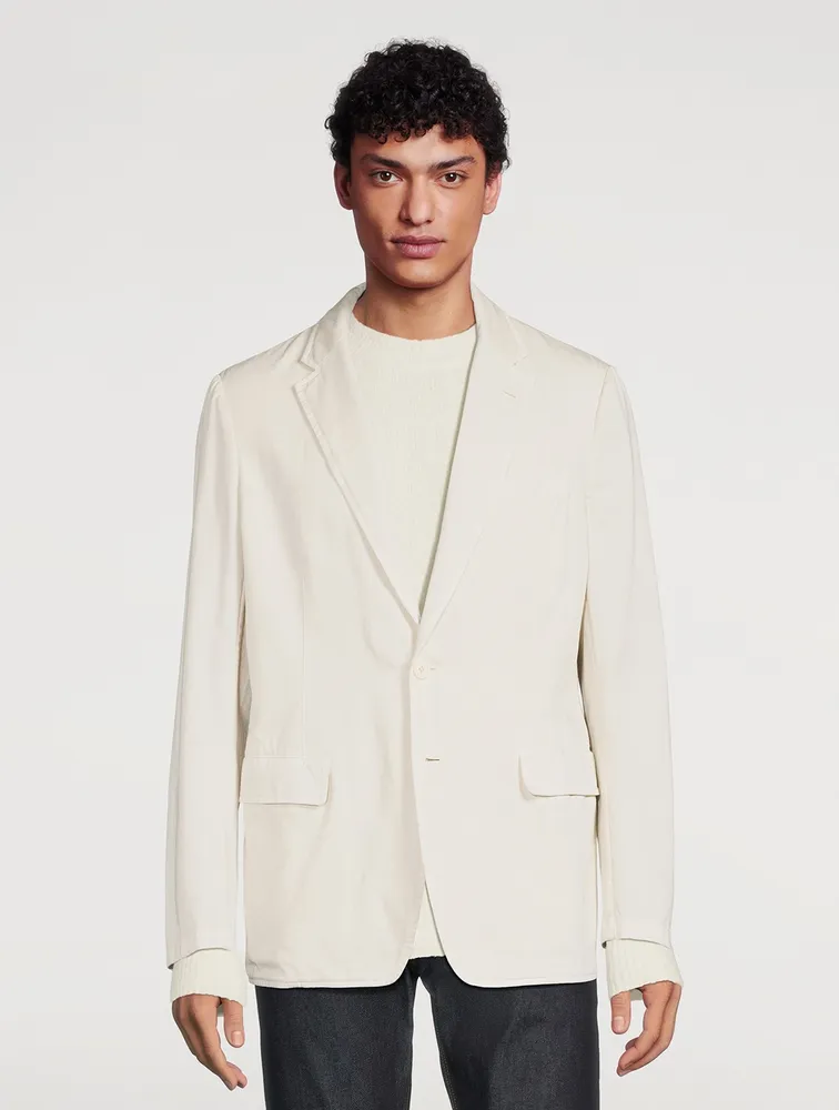 Cotton Gabardine Jacket